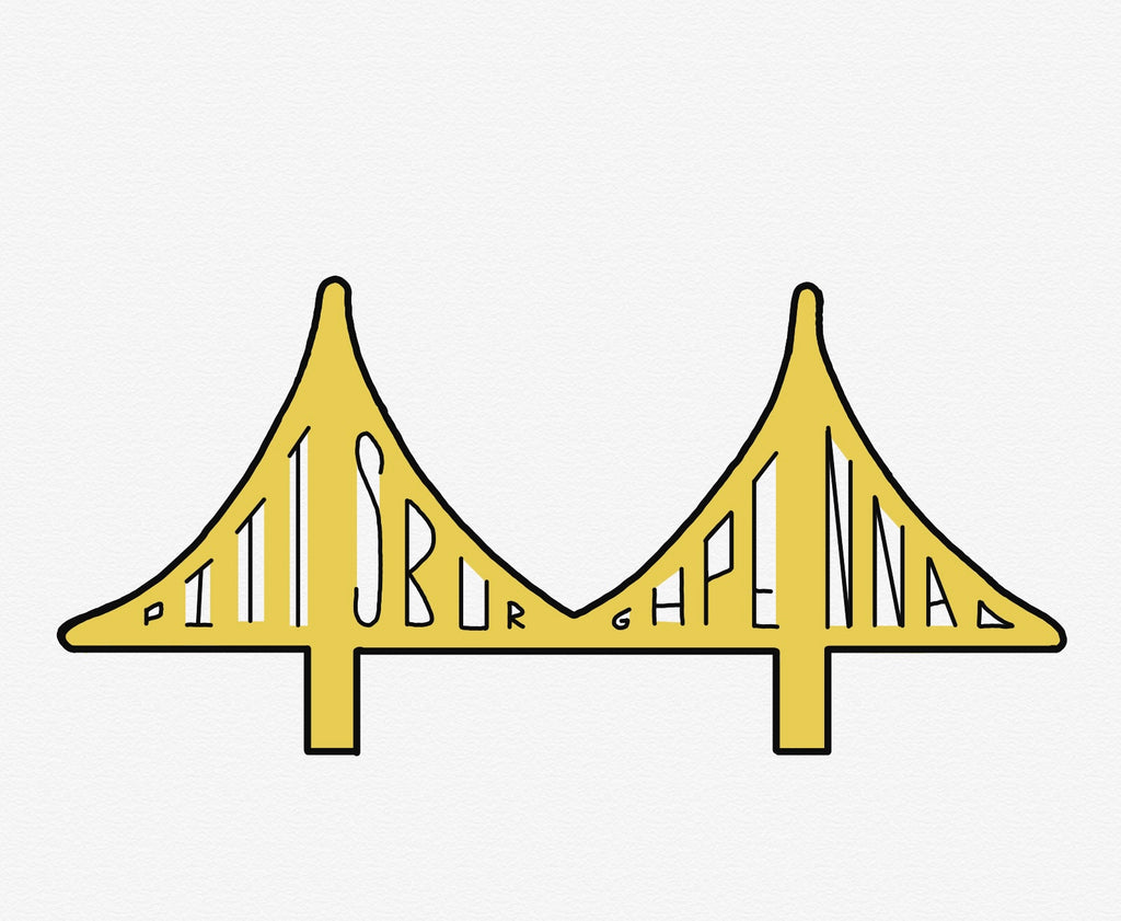 Pittsburgh Bridge Sticker