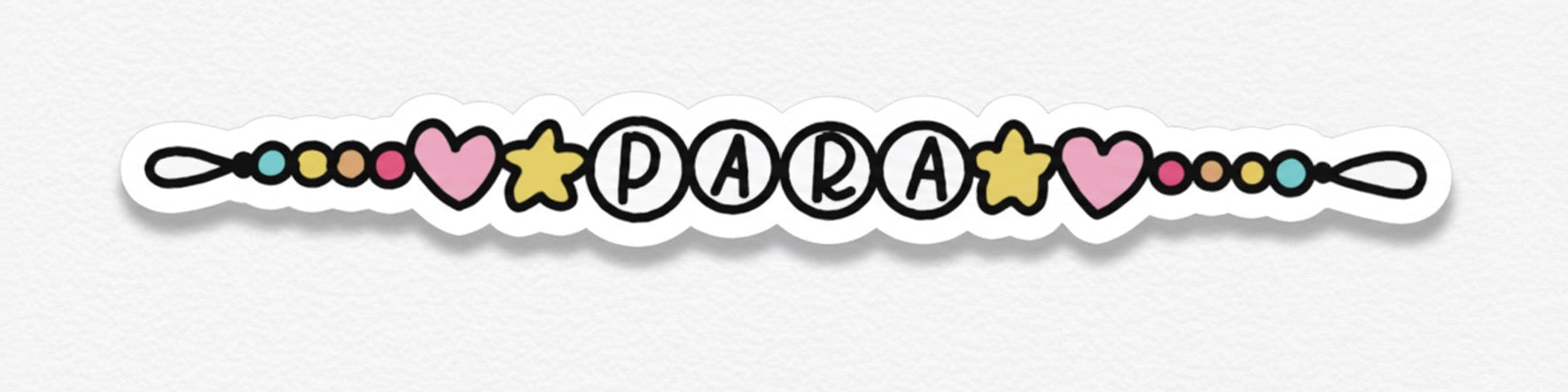 Para Bracelet Sticker